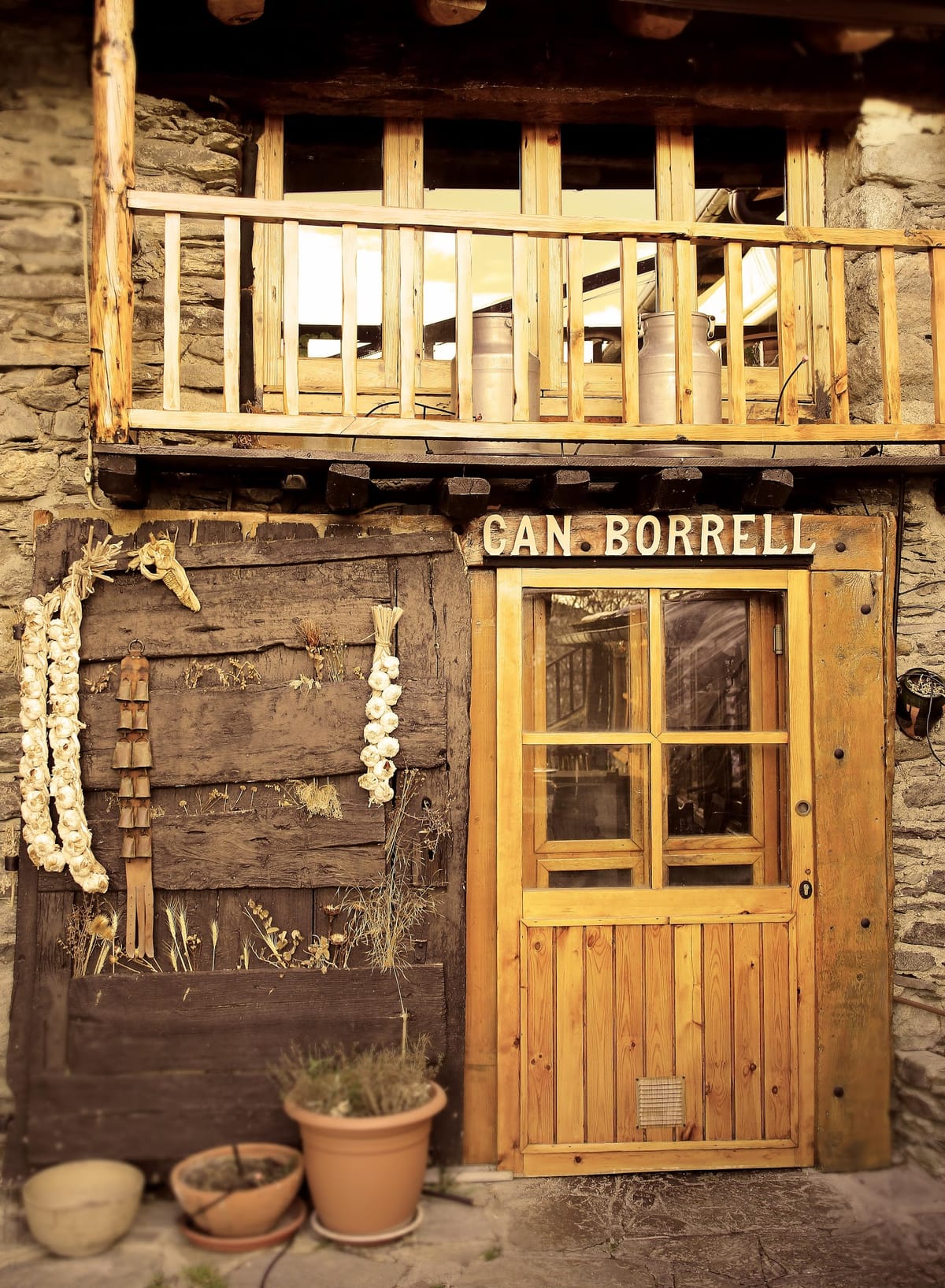 Hotel Rural Can Borrell Restaurant — 4